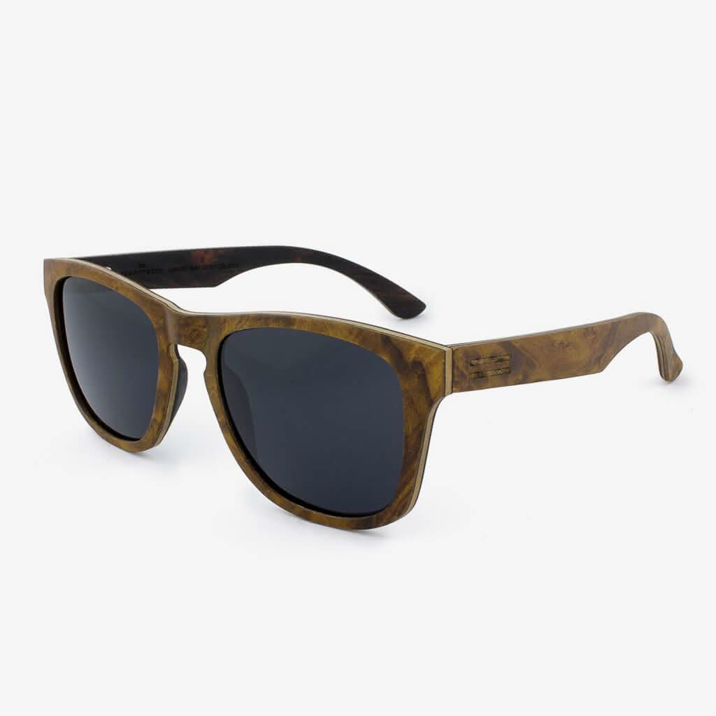 Tommy Owens - Sanibel - Wayfarer Wood Sunglasses (Total Wood) Front View