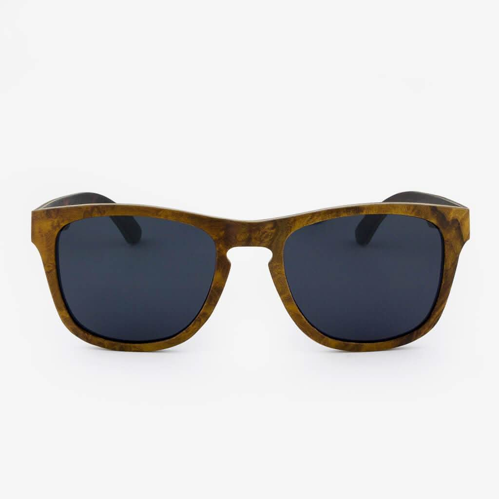 Tommy Owens - Sanibel - Wayfarer Wood Sunglasses (Total Wood) Front View