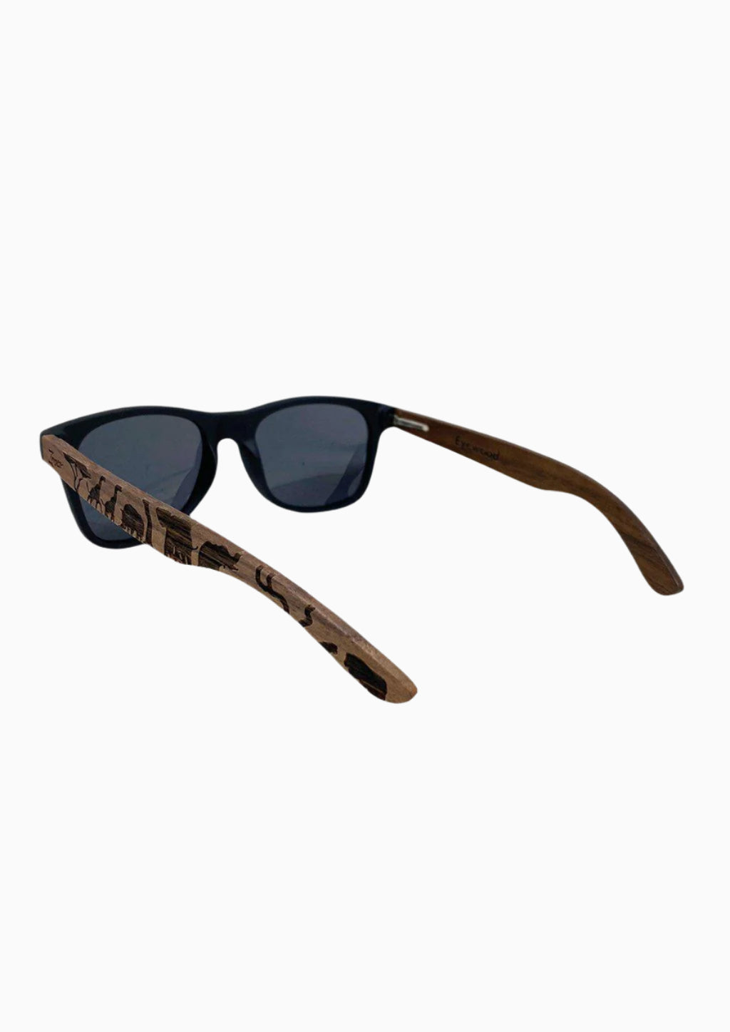 Zerpico SAFARI Eyewood Engraved Wooden Sunglasses - Inside View