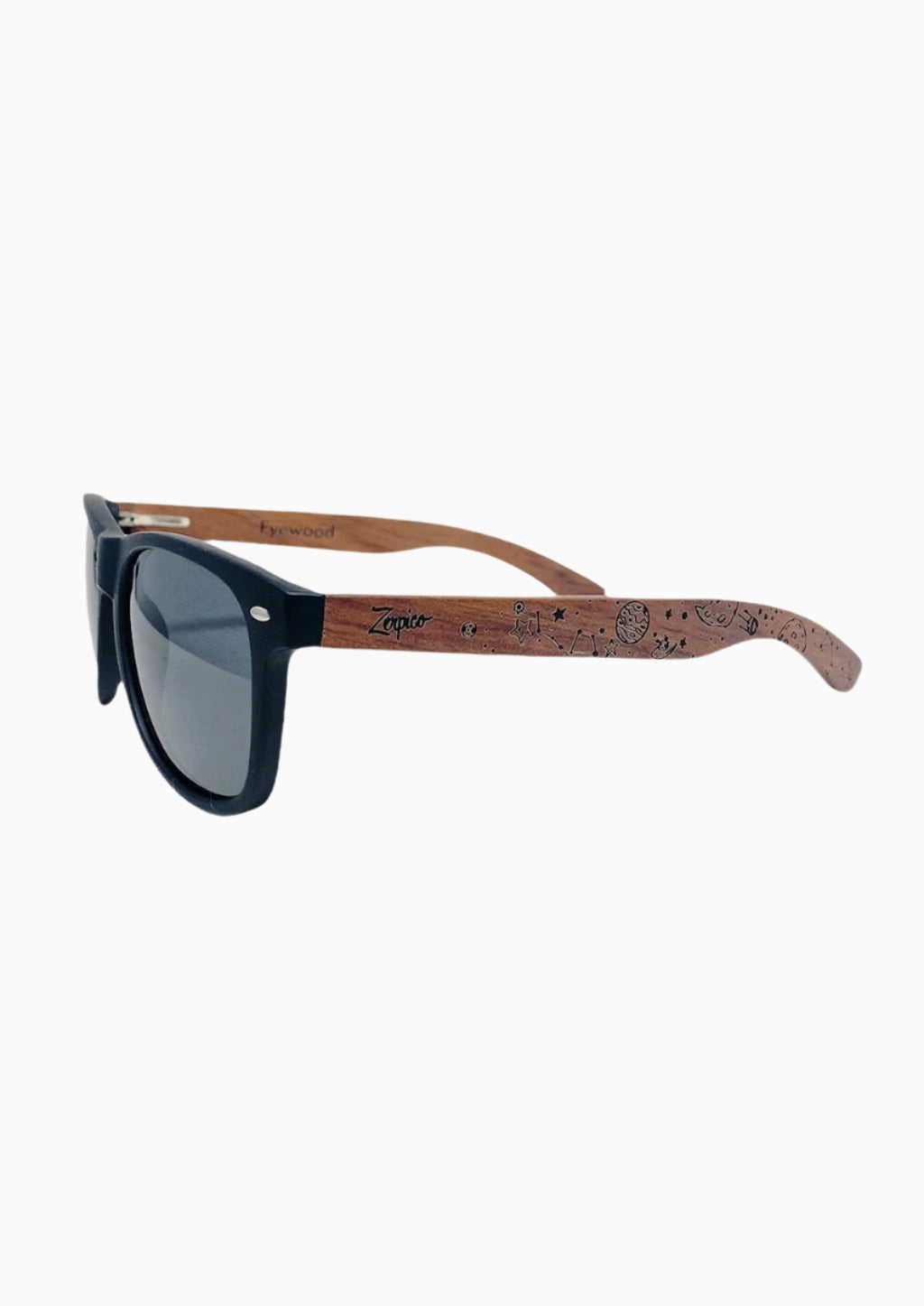 Zerpico STARLIGHT Eyewood Engraved Wooden Sunglasses