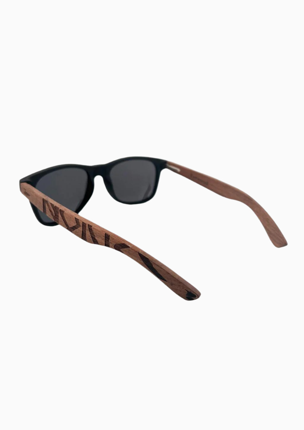 Zerpico NORWAY VIKING RUNES Eyewood Engraved Wooden Sunglasses - Inside View