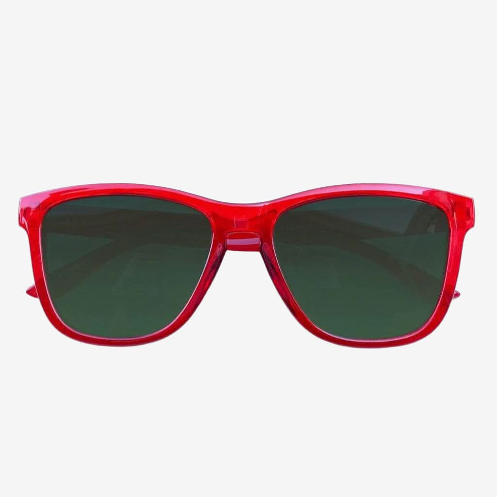 Zerpico DECO - Red MooD Wayfarer Sunglasses - Front View