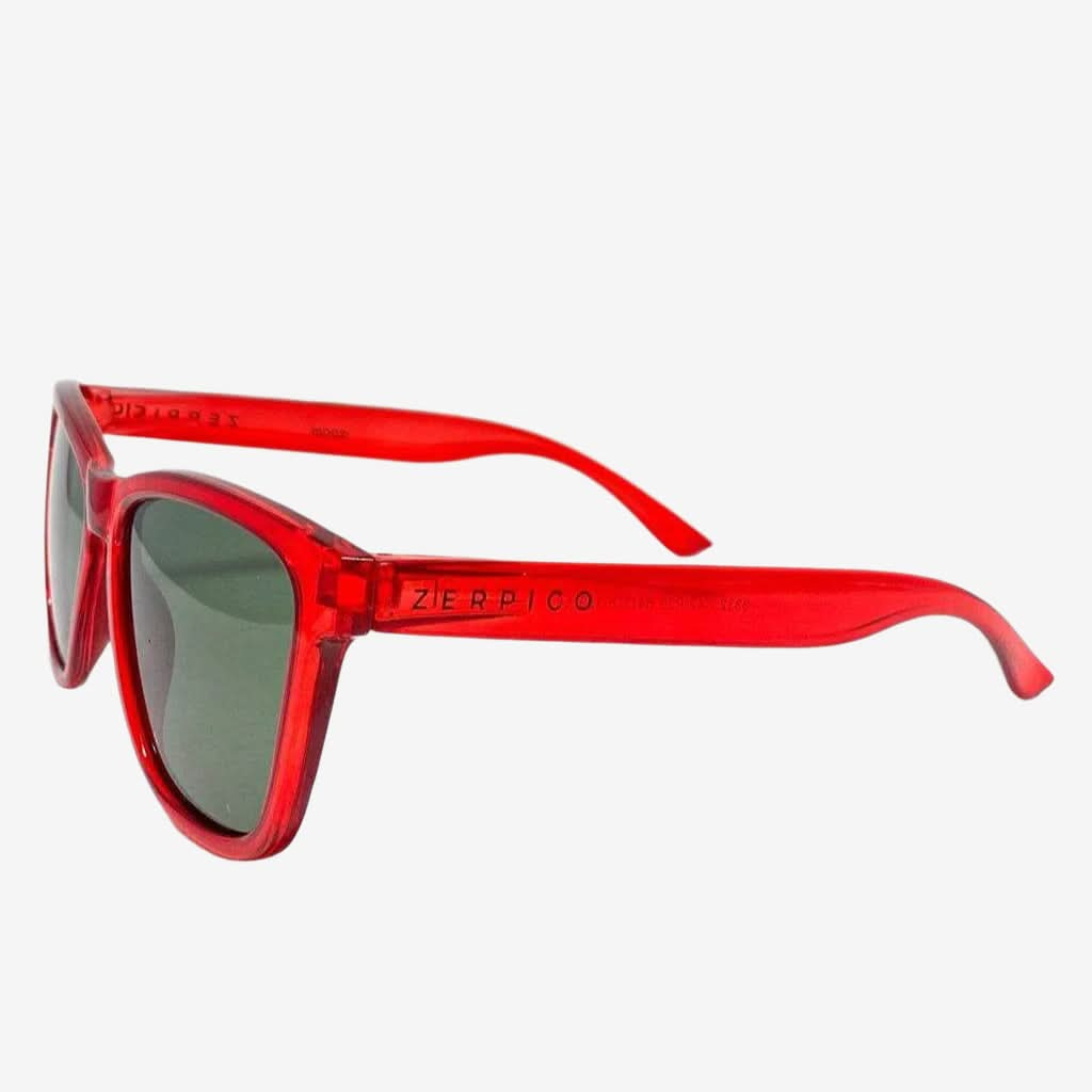 Zerpico DECO - Red MooD Wayfarer Sunglasses - Side View