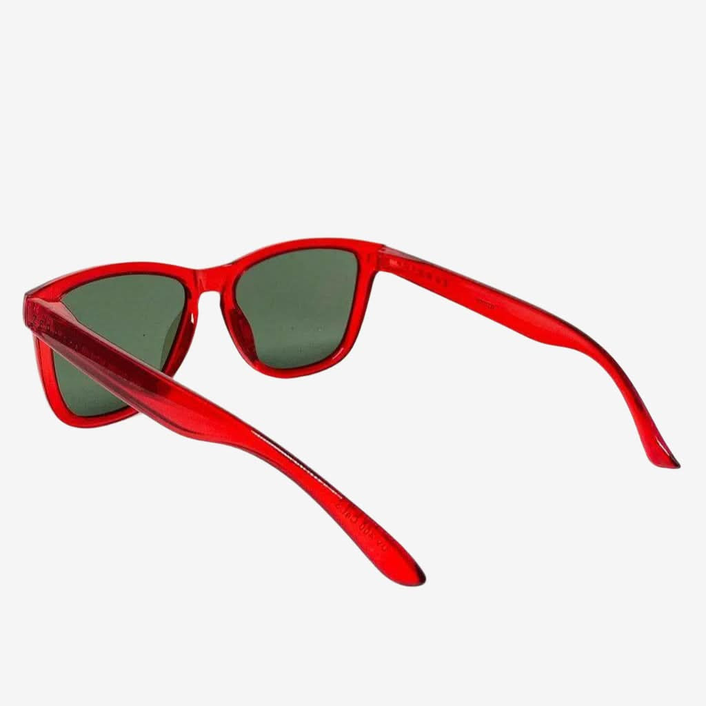 Zerpico DECO - Red MooD Wayfarer Sunglasses - Inside View