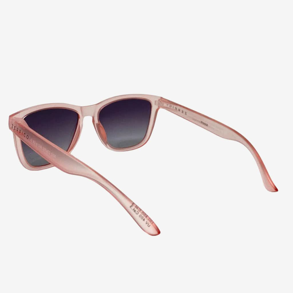 Zerpico ORCHID - Nude Peach MooD Wayfarer Sunglasses - Inside View